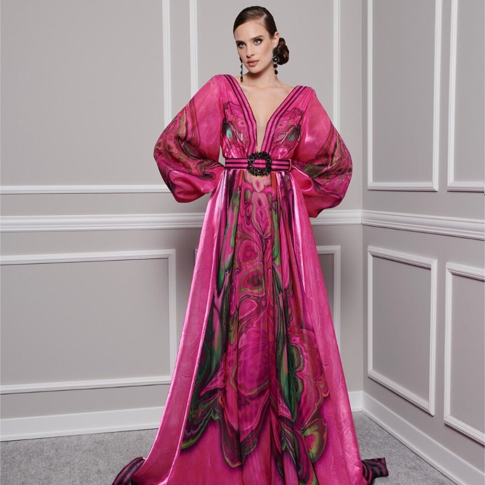 Fouad Sarkis Luxury Pink dress